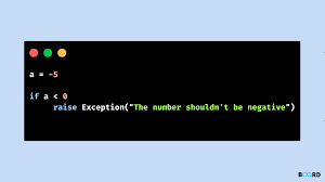 Python Uygulama: Raising Exceptions